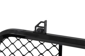 Ford SuperDuty Cab Rack - Dee Zee - Heavy Duty Ultra Mesh - Gloss Black - `17-`23